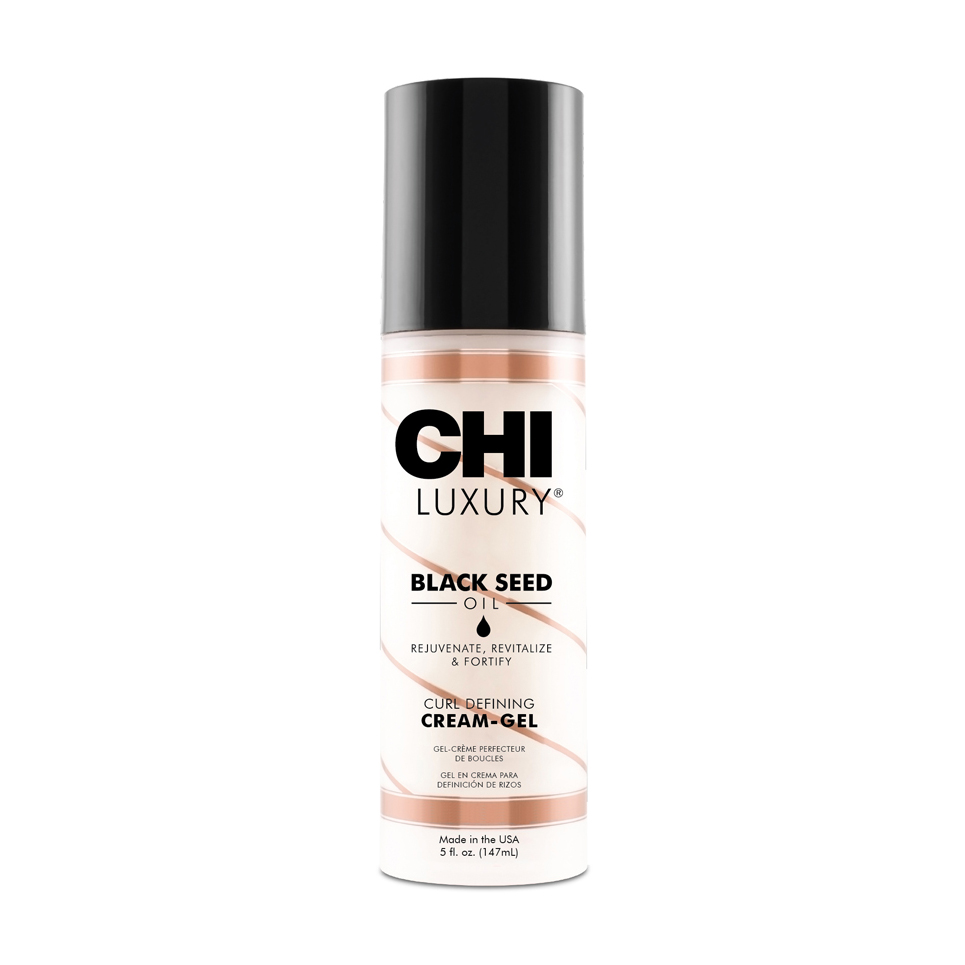 Легкий крем-гель для укладання кучерявого волосся CHI Luxury Black Seed Oil Twirl Me Curl-Defining Cream-Gel, 147 мл