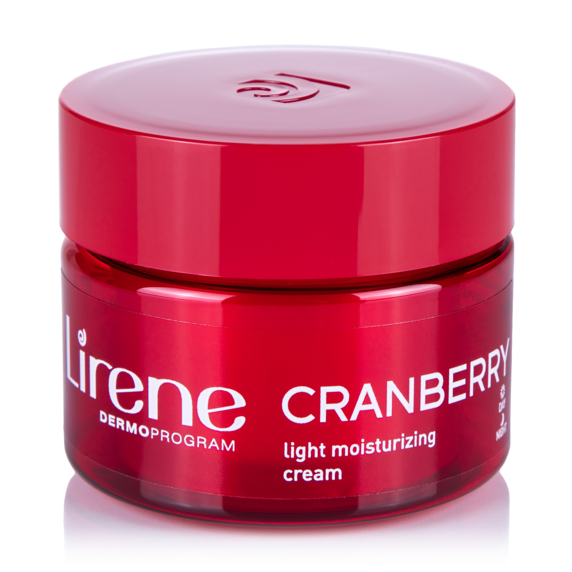 Легкий зволожувальний крем для обличчя Lirene Superfood For Skin Журавлина, 50 мл